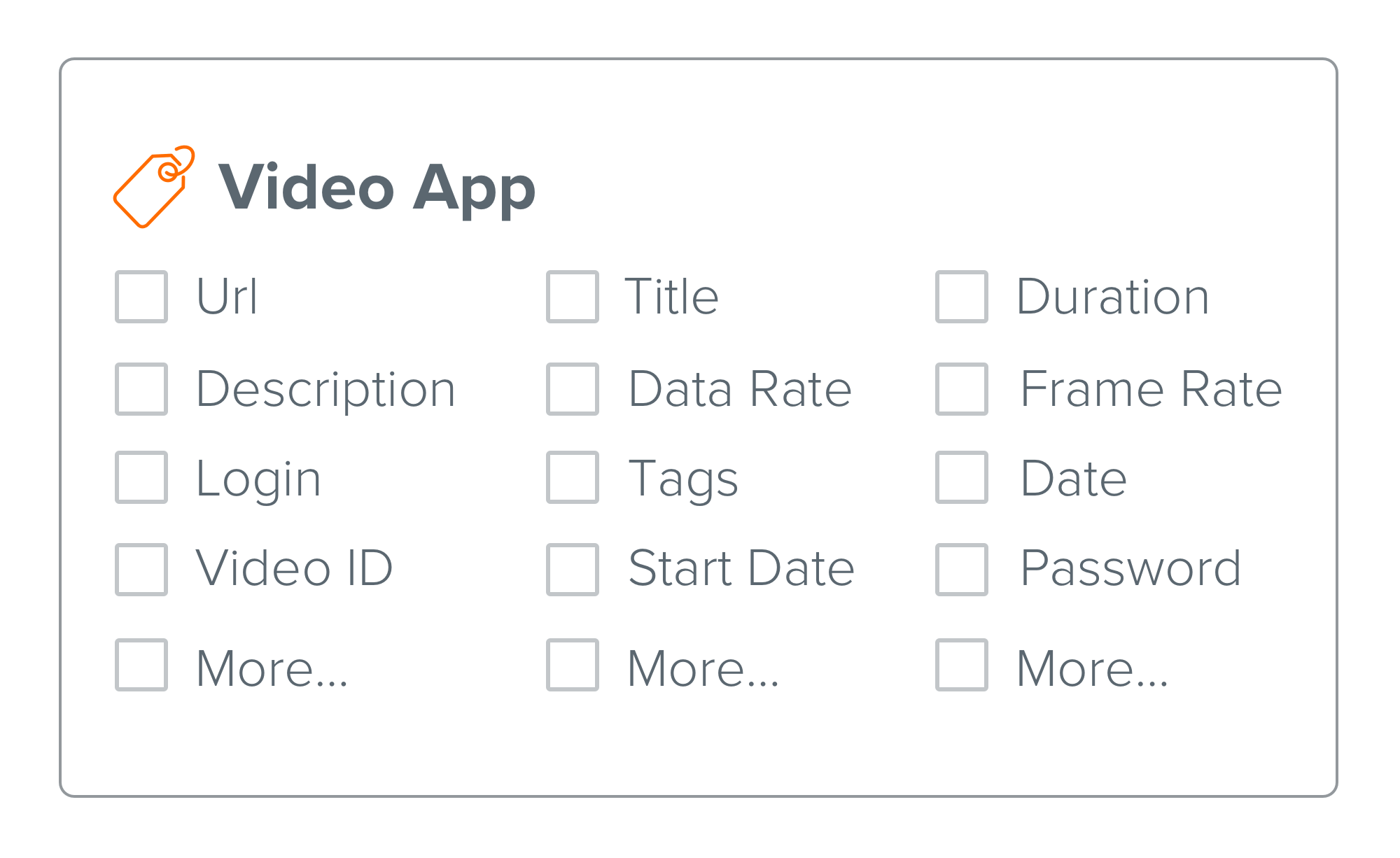 Obtenez des attributs de métadonnées détaillés liés à l’utilisation, aux performances applicatives, à l’expérience utilisateur et plus encore. 