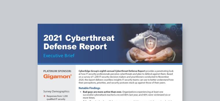 Cyberthreat Defense Report