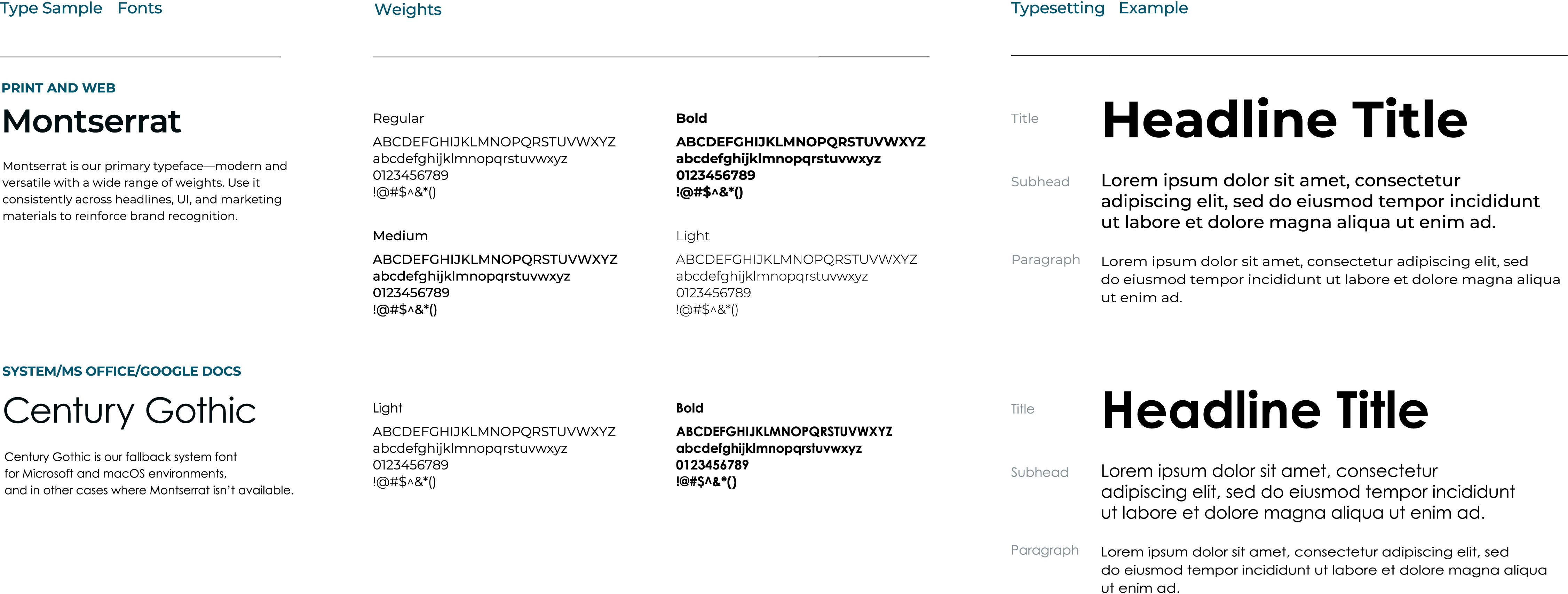 typography