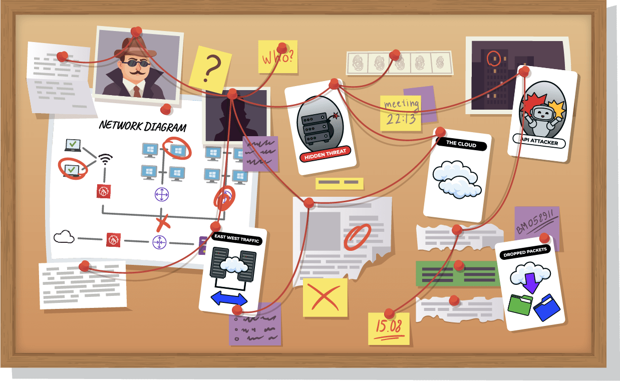 Visualyze Bootcamp Cyber Clue gameboard with clues, evidence, and ‘Register Now’ CTA.